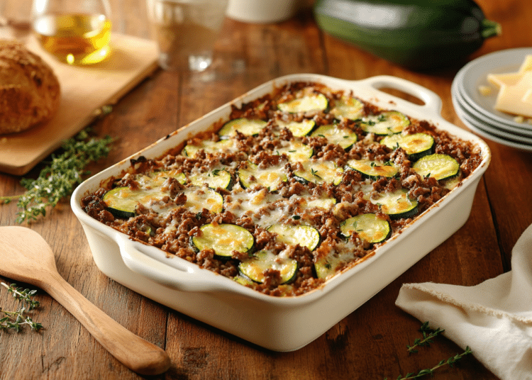 Hearty Beef And Zucchini Gratin: A Rustic French Delight 1 Beef Mince And Zucchini Gratin