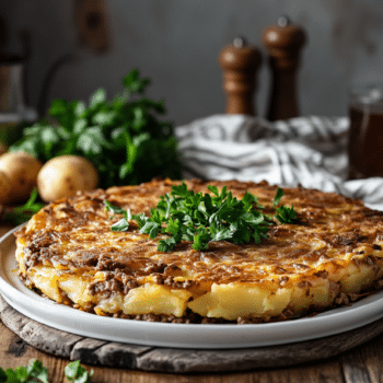 Lamb Mince And Potato Rösti
