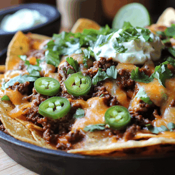 Beef Mince Nachos With Chipotle Aioli