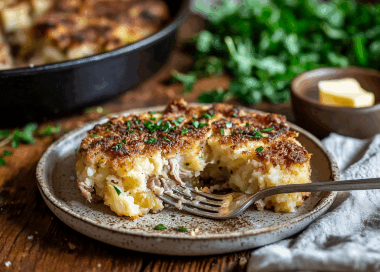 Minced Pork Bubble And Squeak Cakes