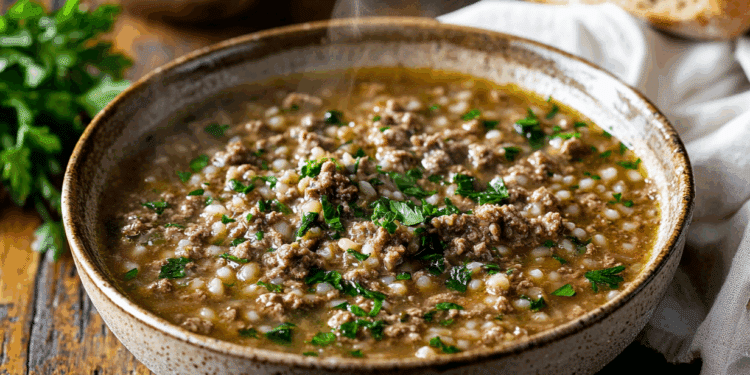 Rustic Beef Mince And Barley Broth For Cozy Nights 7 Beef Mince And Barley Broth