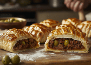 Minced Beef And Olive Salteñas