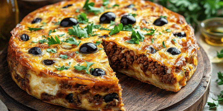 Beef Mince And Olive Spanish Tortilla