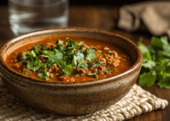 Minced Kangaroo And Bush Tomato Curry