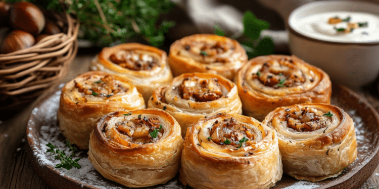 Pork And Chestnut Mince Rolls