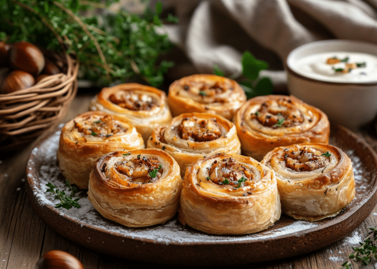 Pork And Chestnut Mince Rolls