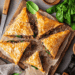 Crispy Turkish Börek With Spiced Lamb And Fresh Spinach 21 Minced Lamb And Spinach Börek