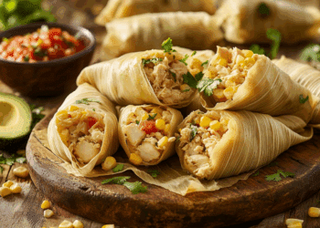 Minced Chicken And Sweetcorn Tamalitos