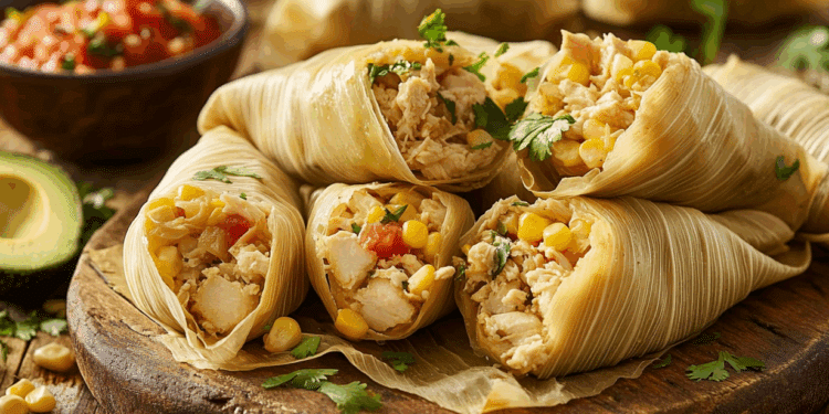 Chicken And Sweetcorn Tamalitos A Latin American Delight 10 Minced Chicken And Sweetcorn Tamalitos