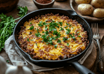 Corned Beef And Mince Hash