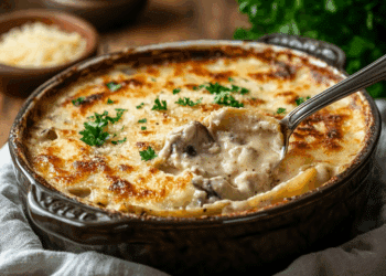 Minced Veal And Mushroom Cannelloni