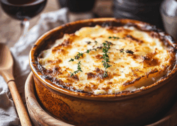 Duck Mince Parmentier (French Cottage Pie)