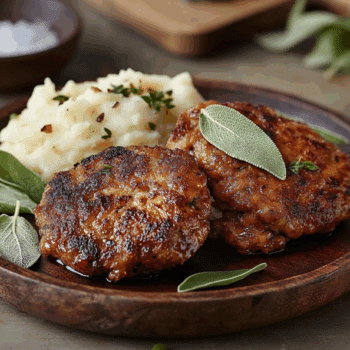 Pork Mince And Sage Patties