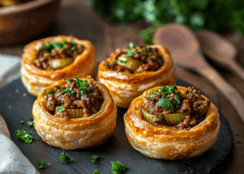 Lamb Mince And Leek Vol-Au-Vents