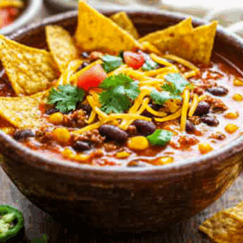 Tex-Mex Beef Mince Nacho Soup