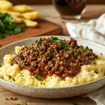 Minced Beef With Wine Revuelto Gramajo