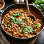 Minced Lamb and Coconut Milk Casserole
