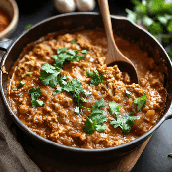 Minced Lamb And Coconut Milk Casserole