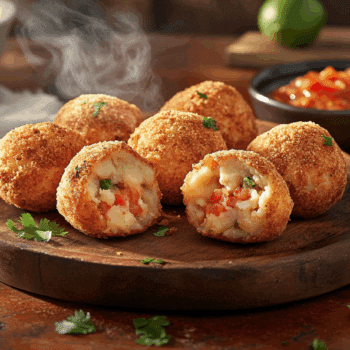 Minced Chicken And Potato Papas Rellenas
