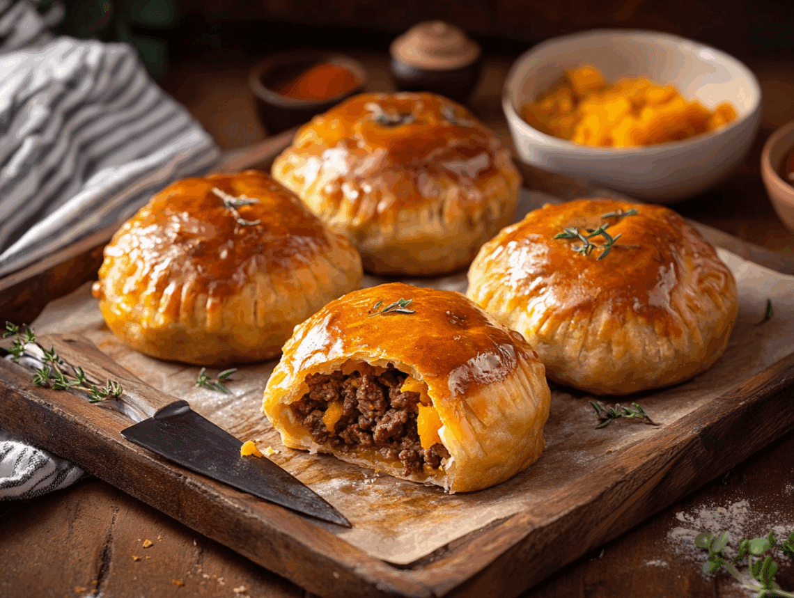 Minced Beef And Pumpkin Damper