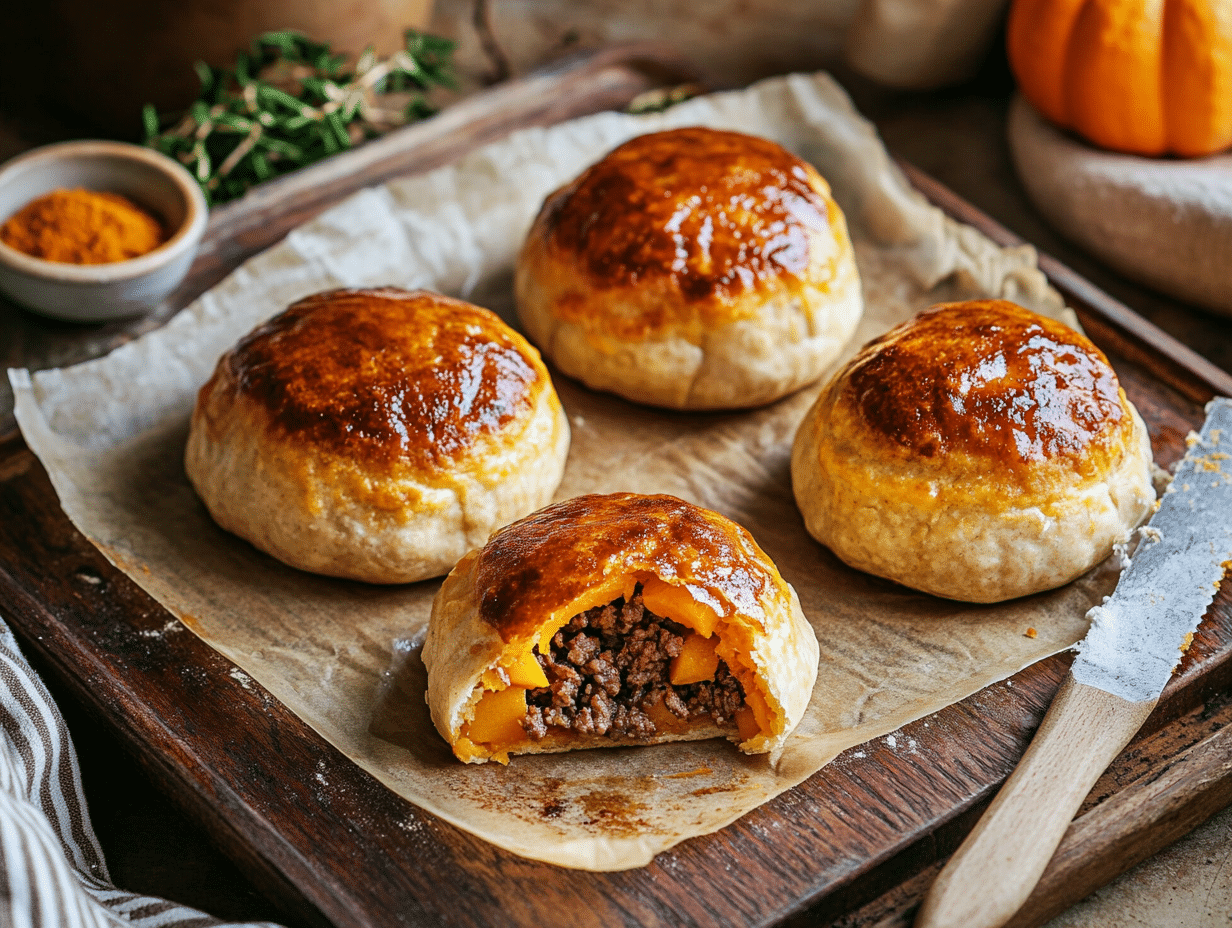 Hearty Aussie Beef And Pumpkin Damper: A Bush Tucker Feast
