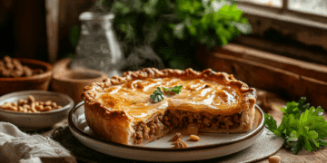Lamb Mince And Preserved Lemon Pie