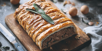 Pork Mince Wellington With Sage