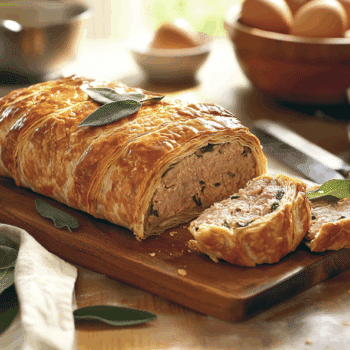 Pork Mince Wellington With Sage