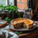 Lamb Mince Pie With Mint Gravy