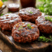 Bbq Minced Beef And Veggie Patties