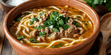 Bolivian Minced Pork Aji De Fideos