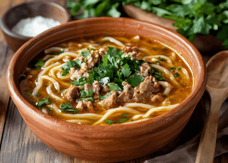 Bolivian Minced Pork Aji De Fideos
