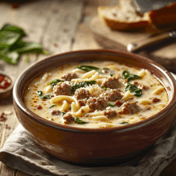 Hearty Italian Sausage Soup With Parmesan And Pasta 2 Creamy Parmesan Italian Sausage Ditalini Soup
