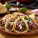 Beef Mince Tacos With Quick Pickled Onions