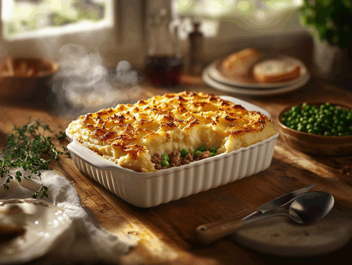 Shepherds Pie Style Beef Casserole