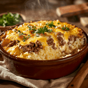 Low-Carb Beef And Cauliflower Cheese Casserole Delight 2 Beef Cauliflower Rice Cheese Casserole2