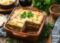 Greek Style Beef Moussaka Casserole