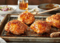 Baked Crunchy Hot Honey Chicken 3