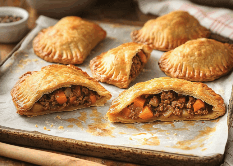 Minced Beef And Veggie Pasties