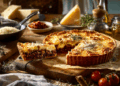 Greek Beef Mince Moussaka Tart