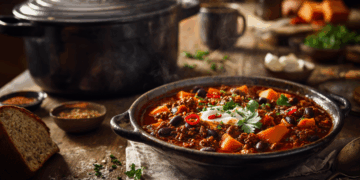 Beef Mince And Sweet Potato Chili