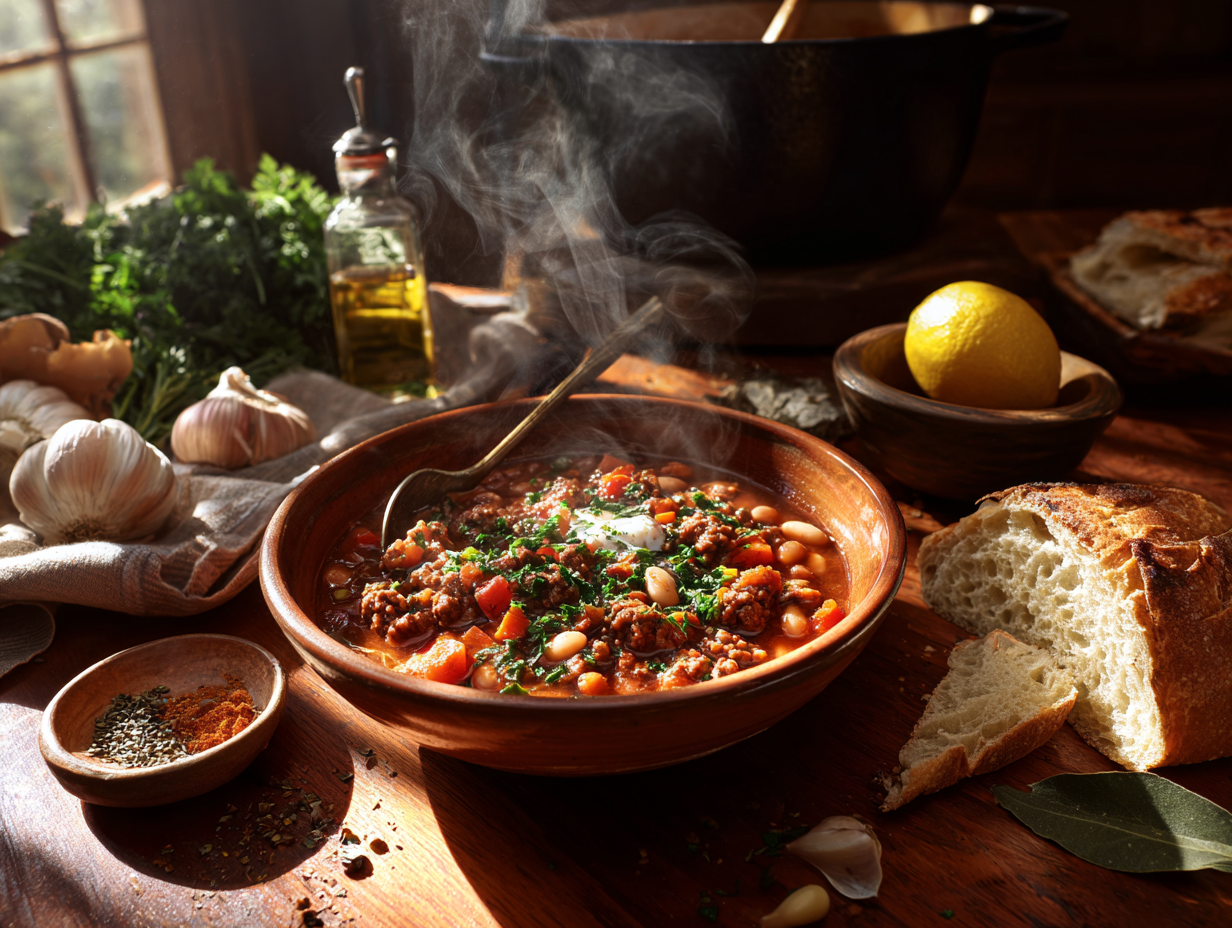 Minced Lamb And White Bean Chili2