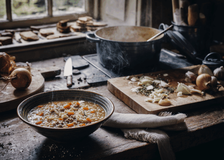 Pork Mince Scotch Broth