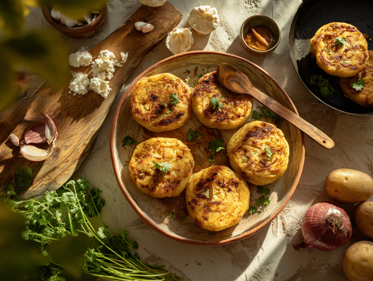 Minced Pork and Cheese Llapingachos-image