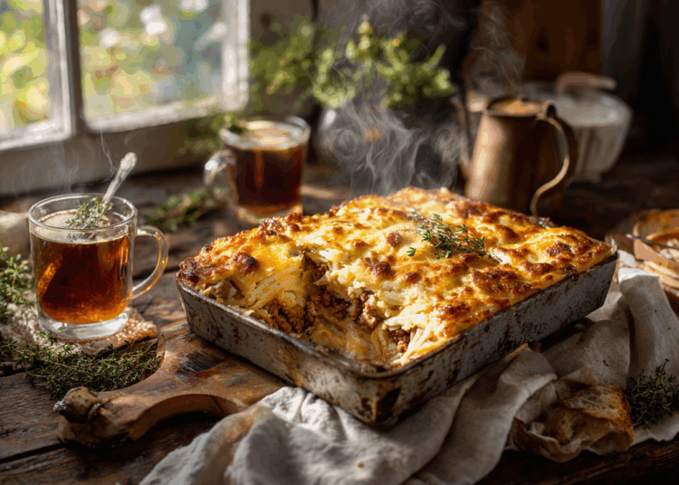 Pork Mince And Sauerkraut Casserole