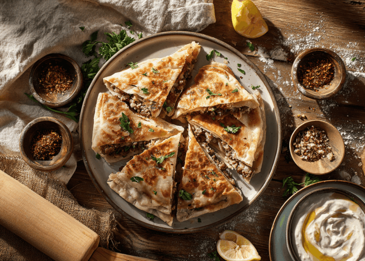 Lamb Gozleme 1