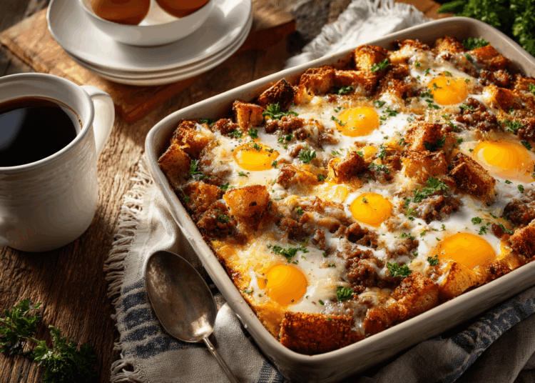 Scotch Egg Casserole