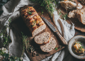 Minced Pork And Chestnut Terrine