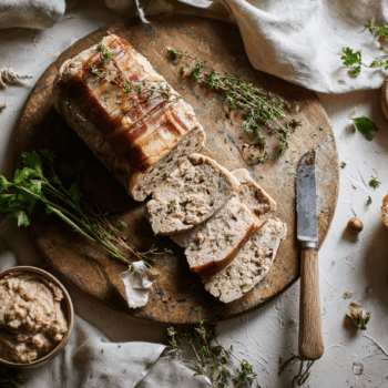 Minced Pork And Chestnut Terrine