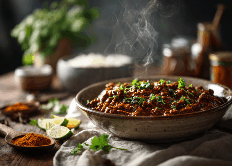 Lamb Mince And Tamarind Curry